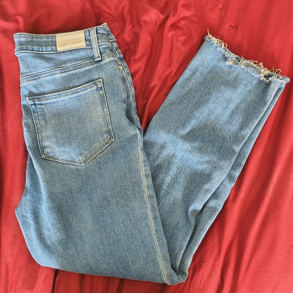 Paige Cindy Cut Off Jeans